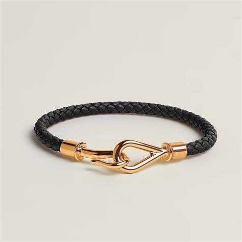 hermes men leather bracelet|Hermes jumbo h bracelet.